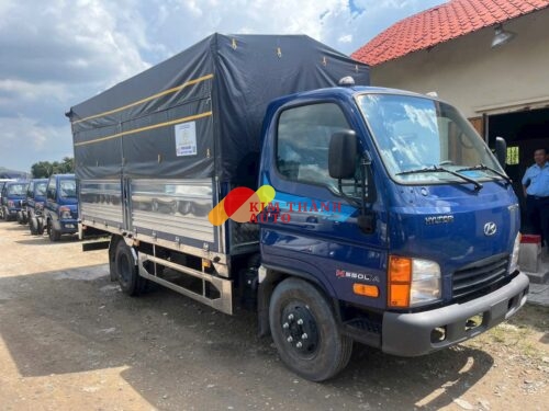 Xe tải Hyundai N550L 2.4 tấn thùng bạt dài 4,5m