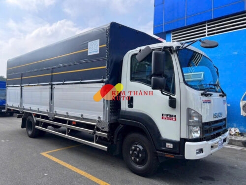 Xe Isuzu FRR650 6T5 Thùng Mui Bạt Bửng Nhôm