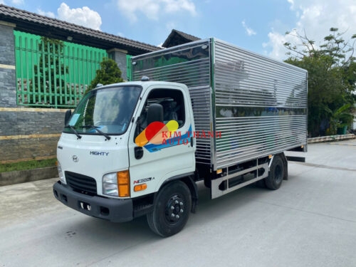 Xe Hyundai N500LA Thùng Kín Inox 1T9