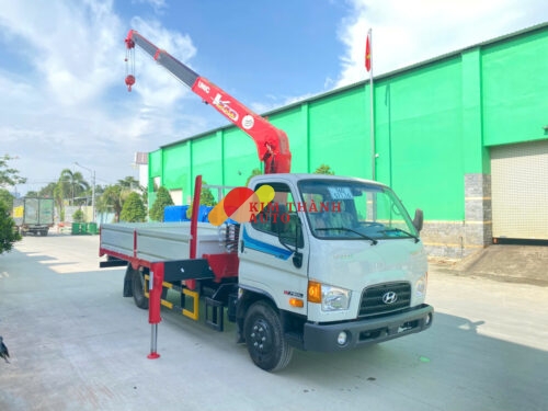 Hyundai W750L Gắn Cẩu Unic 340 (3 Tấn 3 - 4 - 5 Khúc)
